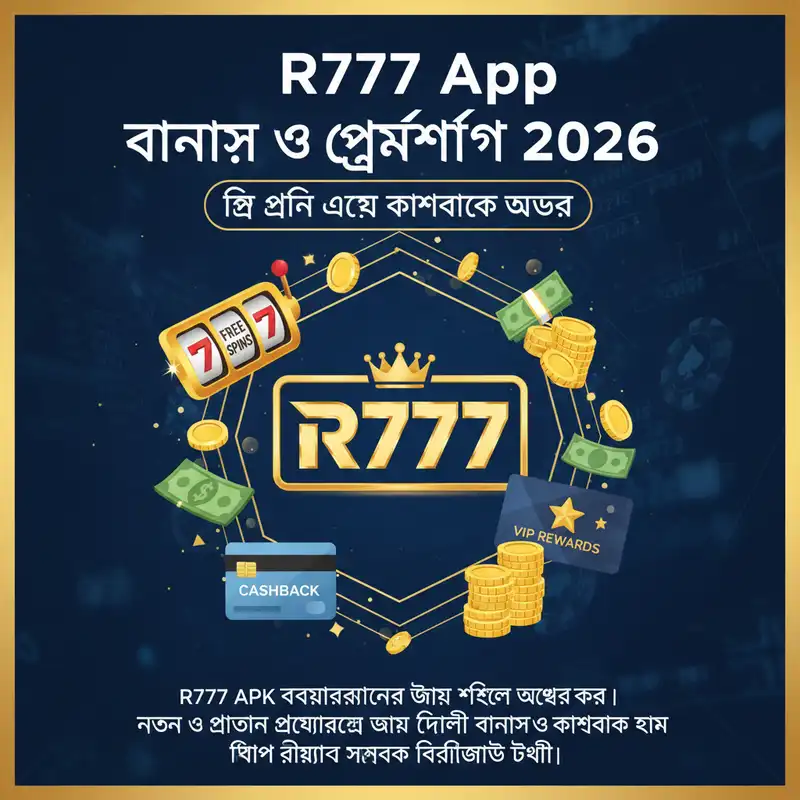 R777 App বোনাস ও প্রমোশন ২০২৬